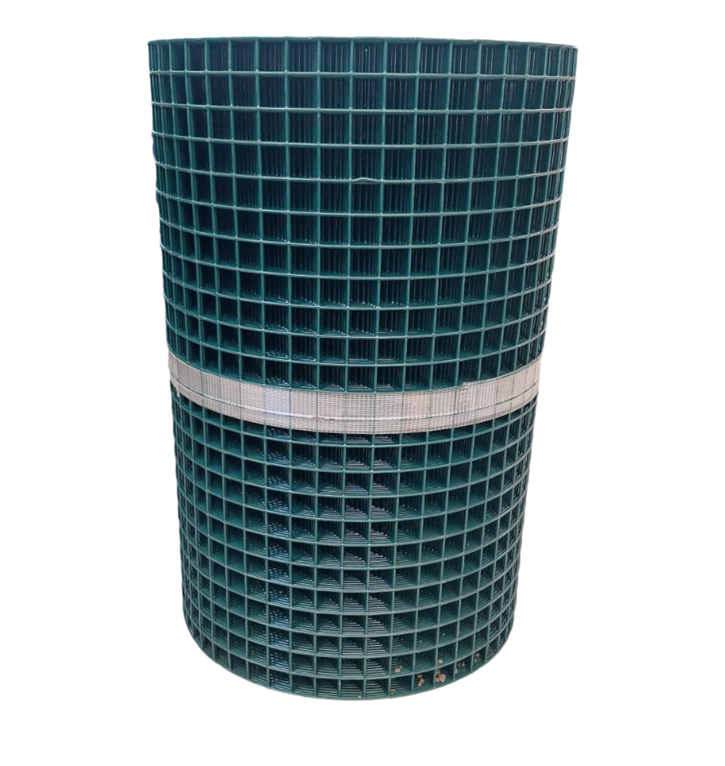 MALLA C/PVC 1 X 1 X 24 X 100FT. CAL.14.0 VERDE CVT