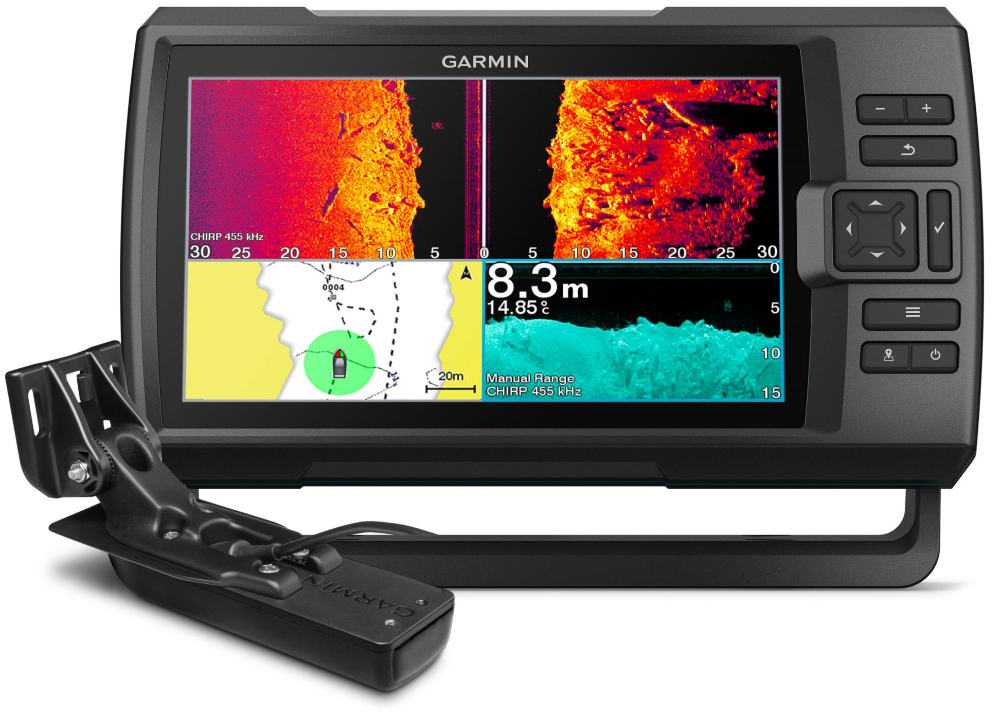 SONAR CON GPS GARMIN STRIKER VIVID 9SV (010-02554-01)