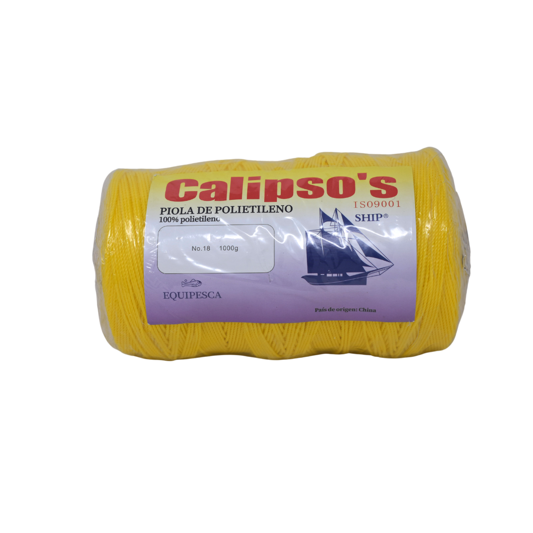 PIOLA POLIETILENO NO. 18 CALYPSO (PIEZA 500 GR)