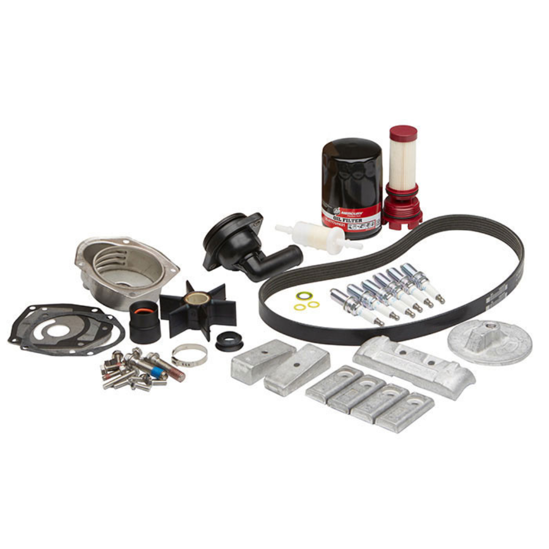 KIT SERVICIO 300 HRS. MY. L6 VERADO (2B144122 Y ANTERIORES) (8M0097859) CON ANODOS