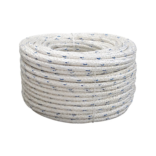 Cabo nylon blanco 1 1/4 (31 mm) pescador (121 kg aprox.)(rollo 100 bz)