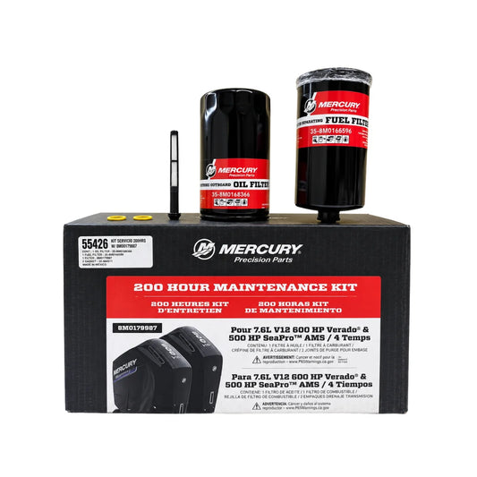 KIT SERVICIO 200 HRS. MY. 600HP. VERADO V12 (8M0179987) 4 TIEMPOS - 2