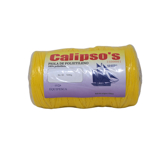 PIOLA POLIETILENO NO. 18 CALYPSO (500 GR)