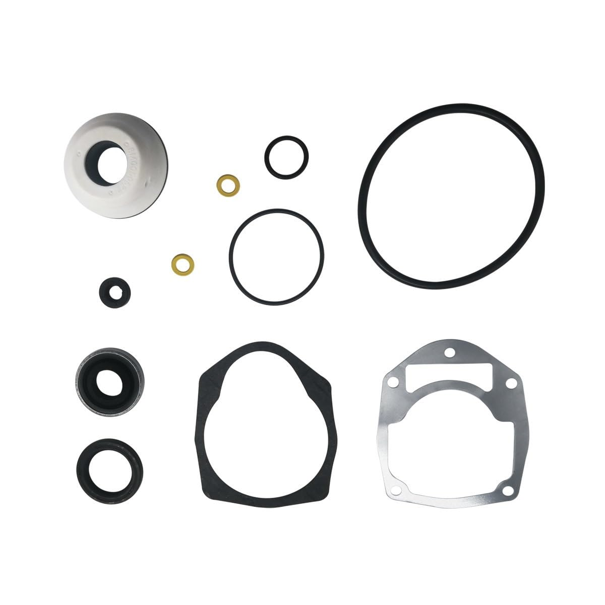 KIT RETENES TRANSMISION MY. 150HP. FS- SP (8M0057716) 4 TIEMPOS FLECHA LARGA 1.92