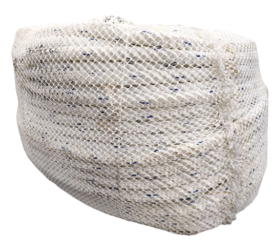 CABO NYLON BLANCO 1 1/4 (31 MM) PESCADOR (121 KG APROX.)(ROLLO 100 BZ)