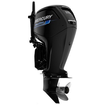 MOTOR MERCURY 115HP 4 TIEMPOS SEAPRO (115EXLHPT 4S SP) 1116F6TED (MANERAL ADVANCED TILLER) C/ACCS PROPELA ACERO
