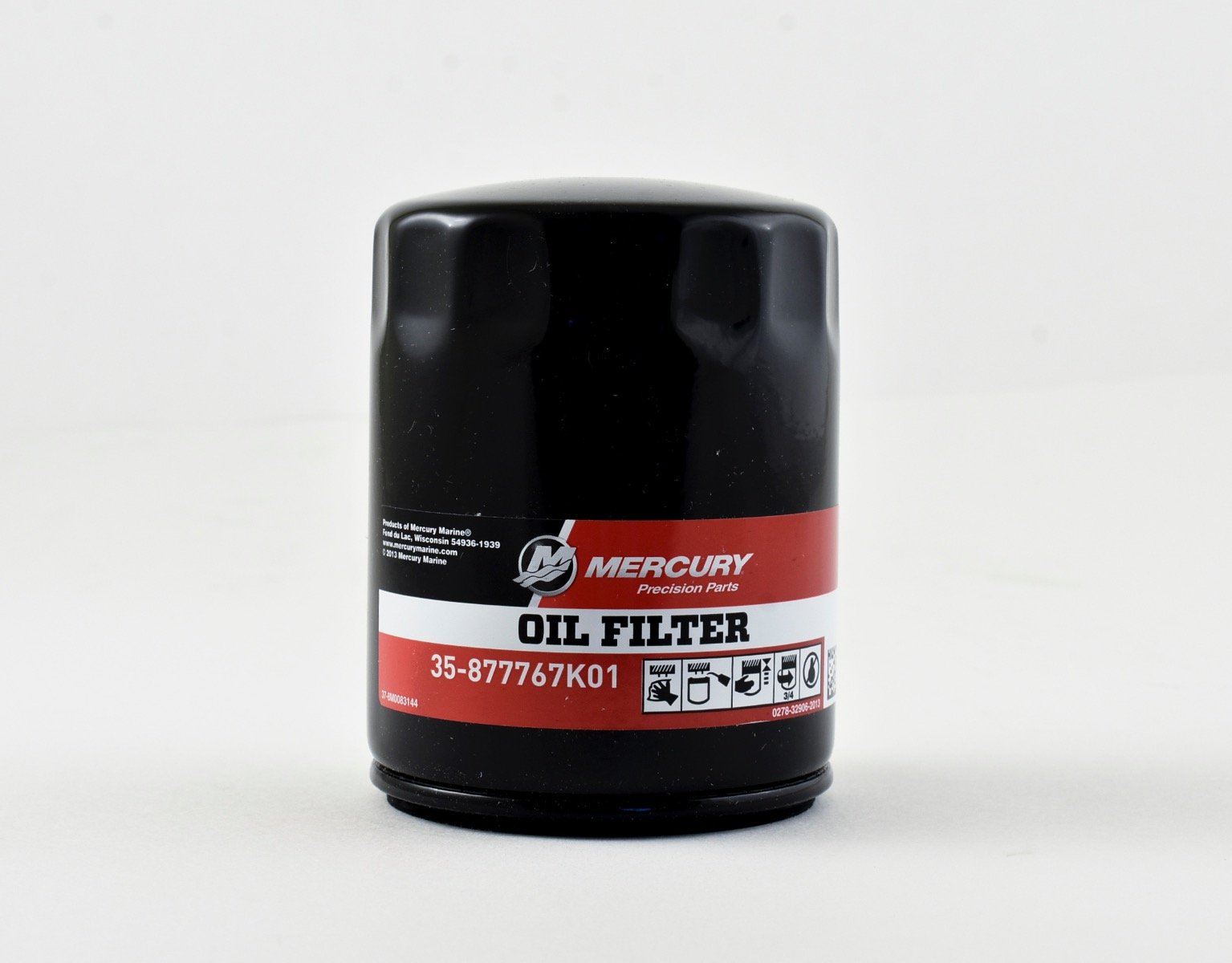 FILTRO ACEITE MY 150/200HP VERADO 4 CILINDROS (877767K01)