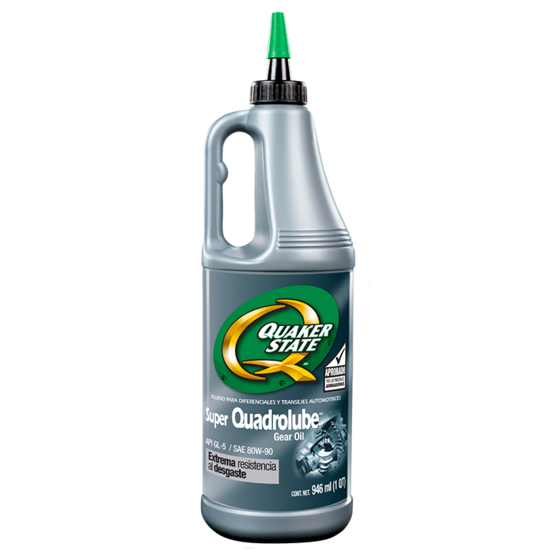 ACEITE GEAR LUB. QUAKER STATE SUPER QUADROLUBE 80W90 (946ML)