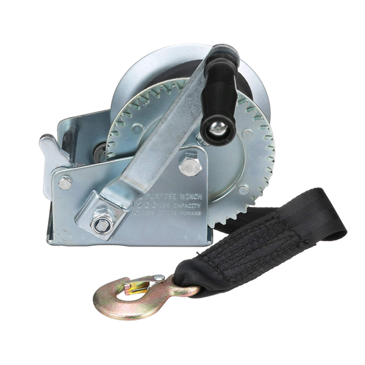 WINCH 1200 LBS. C/CINTURON (50080525) (50-52191)