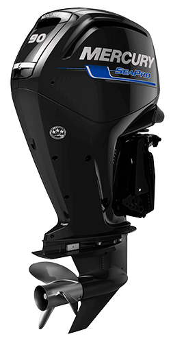 MOTOR MERCURY 90HP 4 TIEMPOS SEAPRO (90EXLHPT 4S SP) 1F9146TED (MANERAL ADVANCED TILLER) C/ACCS PROPELA ACERO - 5