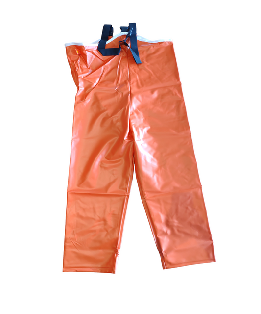 PANTALON DE PLASTICO NARANJA MEDIANO (BB)